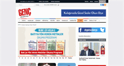 Desktop Screenshot of gencdergisi.com
